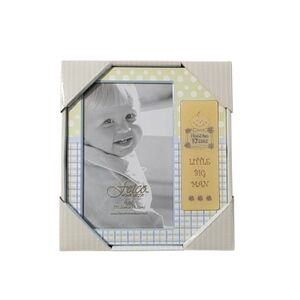 Fetco 4x6 "Little Big Man" Baby Boy Photo Frame